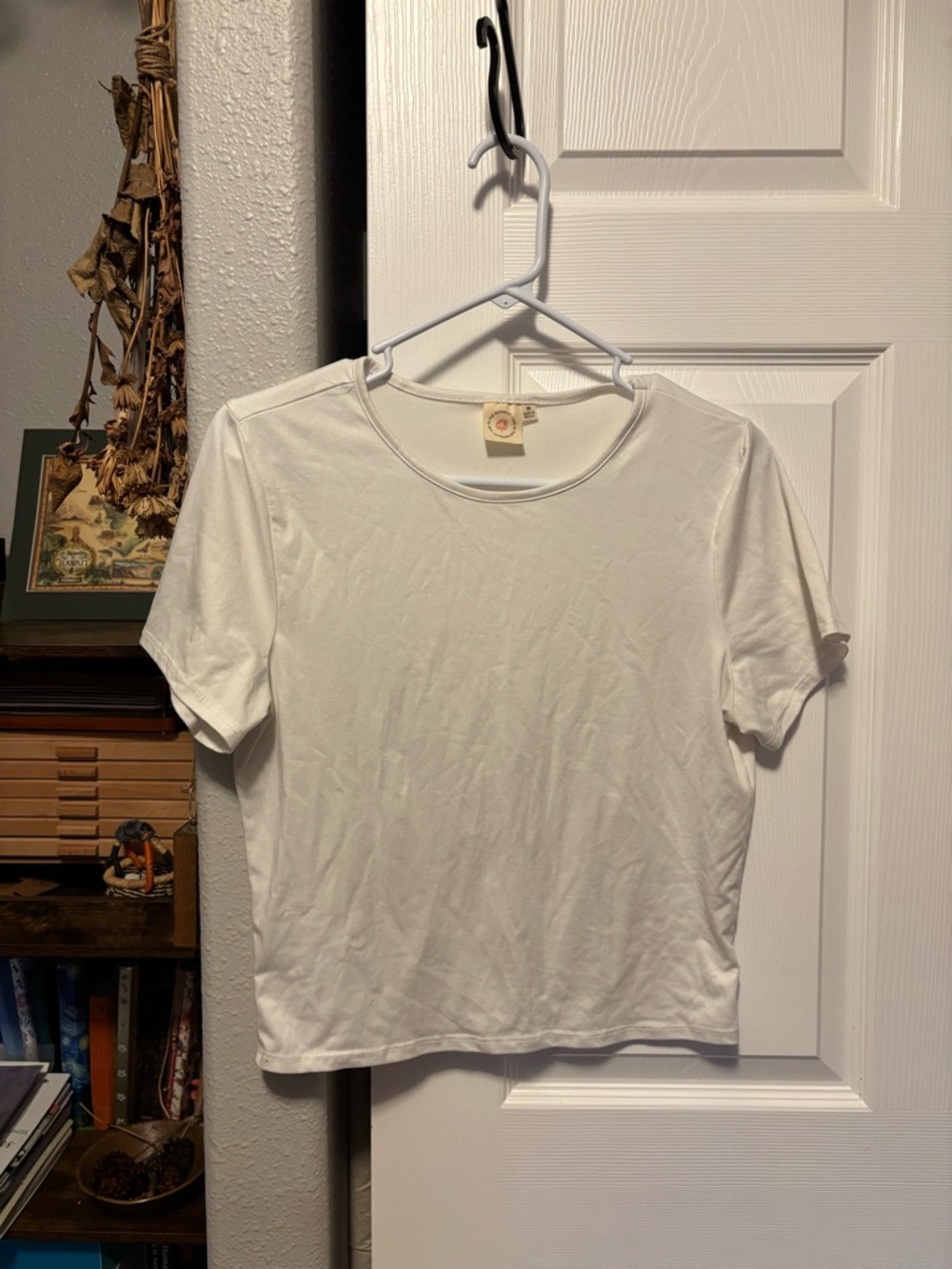 Classic White Short-Sleeve Women's Tee